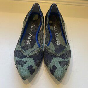 Rothys The Point Flat in Camo